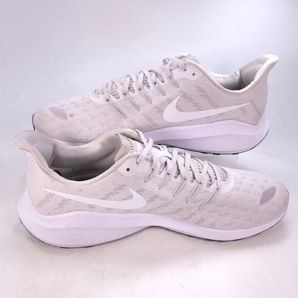 Nike Zoom Vomero 14 Lace Up Athletic Running Shoe Mens Size 13 CK1969-002 White - Picture 5 of 10